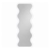 Oglinda cu iluminare Asolo, sticla, alba, H.160 cm, MILD000230-WH