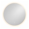 Oglinda de perete cu iluminare Colmar, sticla, argintiu, H.90 cm, MILD000231-UN