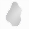Oglinda de perete cu iluminare Cervo, sticla, H.100 cm, MILD000233-UN
