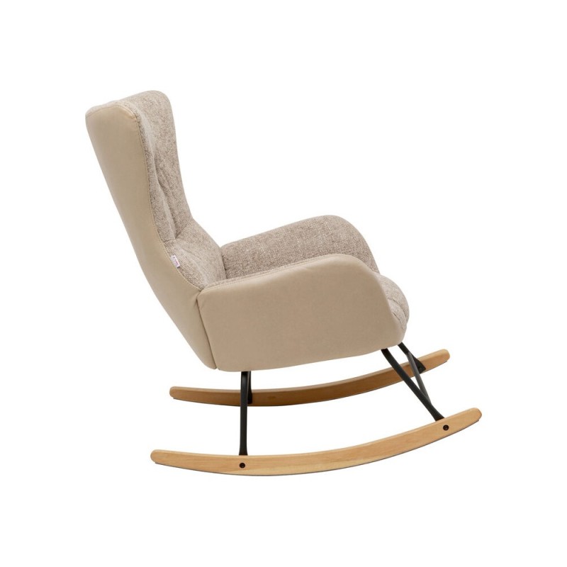Balansoar Romeo, metal, lemn, poliester, bej, H.102 cm, 70319