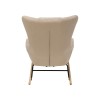 Balansoar Romeo, metal, lemn, poliester, bej, H.102 cm, 70319