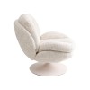 Fotoliu rotativ Cosy, metal, poliester, bej, H.84 cm, 70800