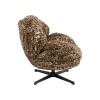 Fotoliu rotativ Cutie Leo, metal, poliester, multicolor, H.85 cm, 71572