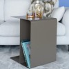 Masuta de cafea Lounge, metal, taupe, L.58 cm, 71719