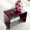 Masuta de cafea Lounge, metal, violet, L.58 cm, 71720