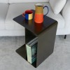 Masuta de cafea Lounge, metal, bronz inchis, L.58 cm, 71721