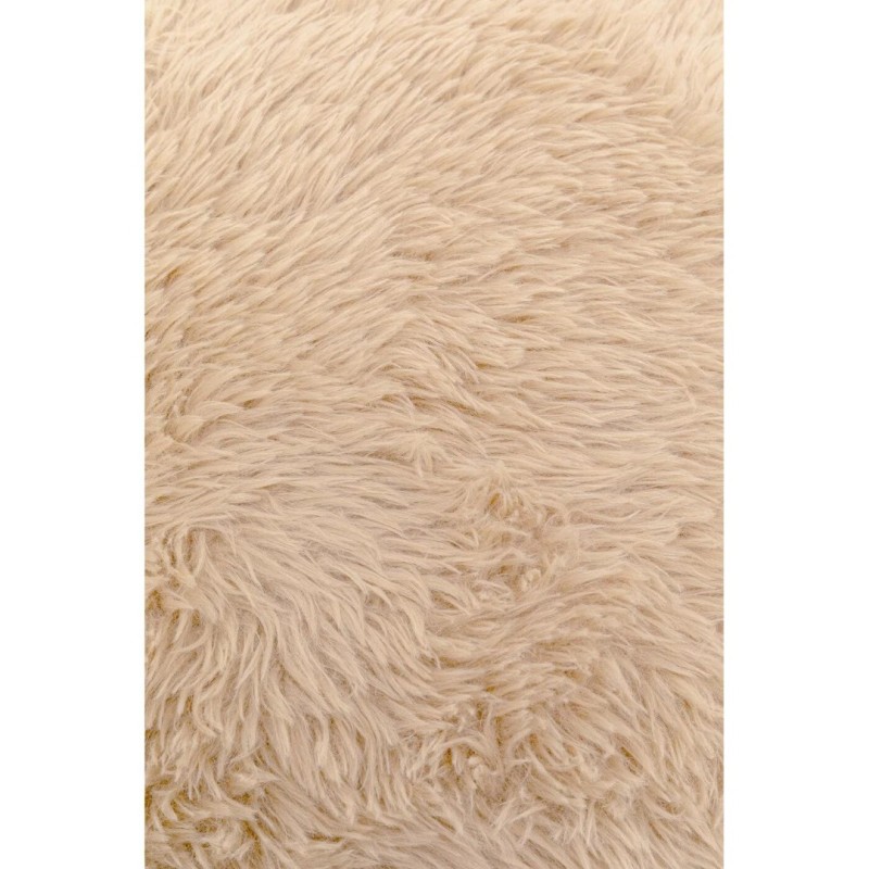 Taburet Softie, MDF, spuma, poliester, taupe, D.49 cm, 71791