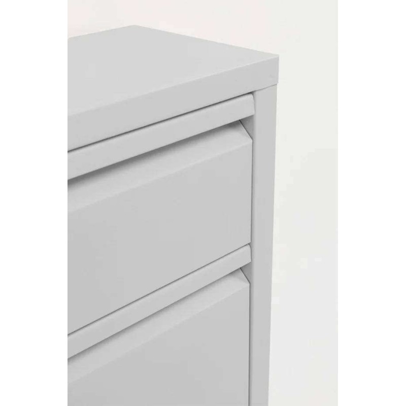 Pantofar Caruso, metal, alb, H.81 cm, 71999