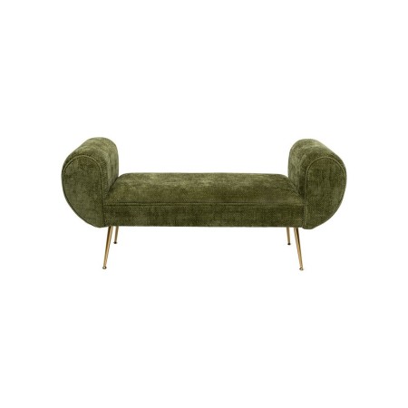 Bancheta Trono, metal, poliester, verde, L.140 cm, 87105