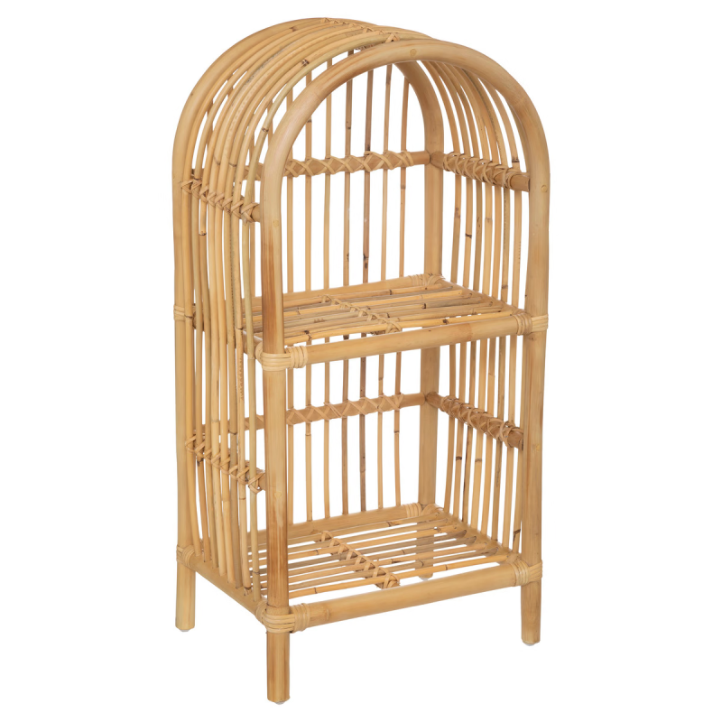 Bibliotecă pentru copii, ratan, H. 76 cm, 188250